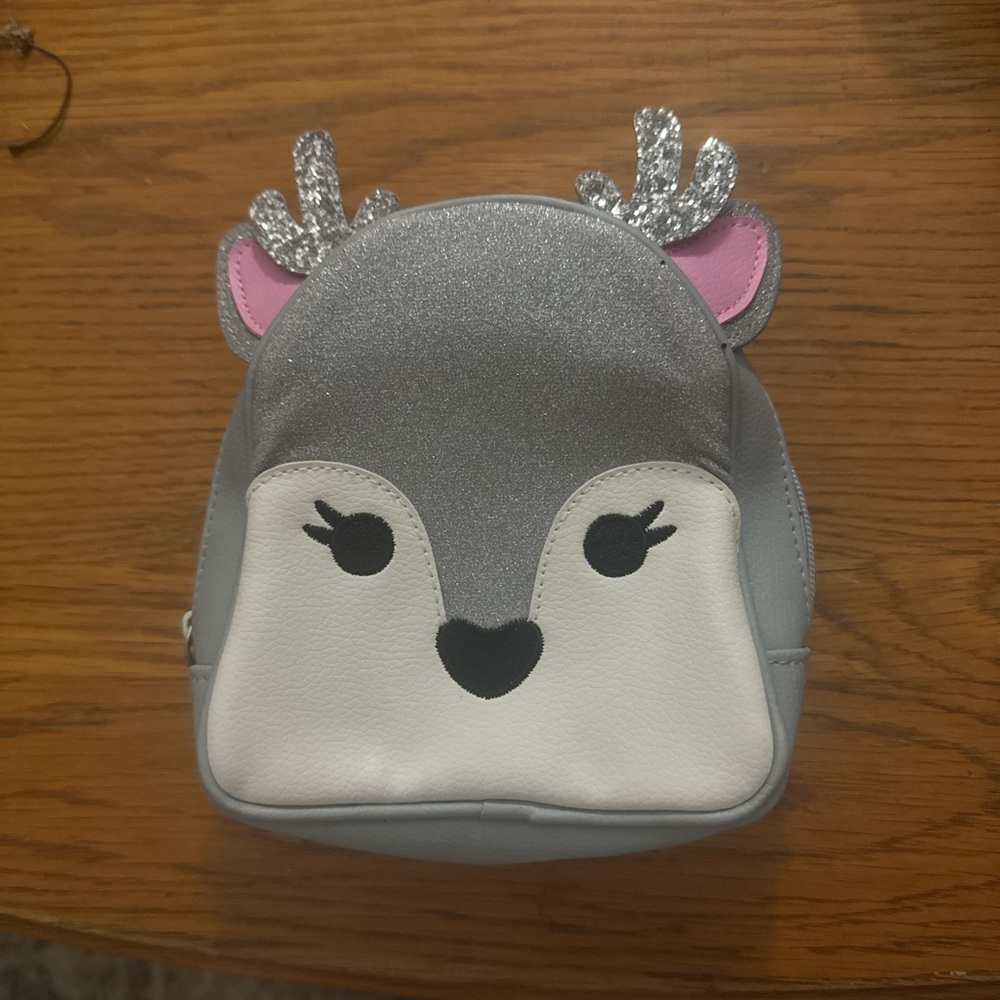 Adorable Grey Sparkle Glitter Bag